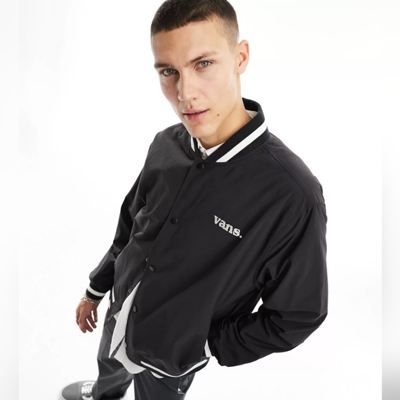 Vans Moore Varsity Bomber Jacket *NWT* - Picture 1 of 9